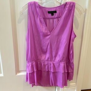 Banana Republic drop waist pink blouse, size small